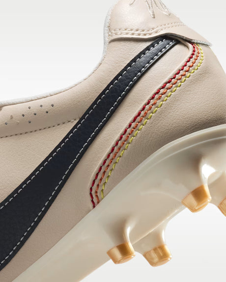 Nike Men's Tiempo Ligera Pro FG Soccer Cleats - Pearl White/Dark Obsidian