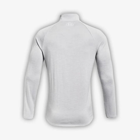 Sudadera Under Armour Tech 1/4 con cremallera y capucha - Blanca