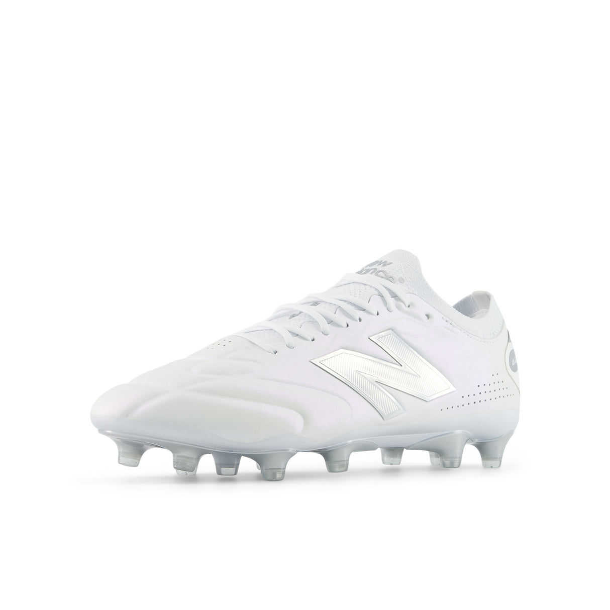 Tacos de fútbol New Balance 442 Elite Knit V3 FG para hombre - Blanco