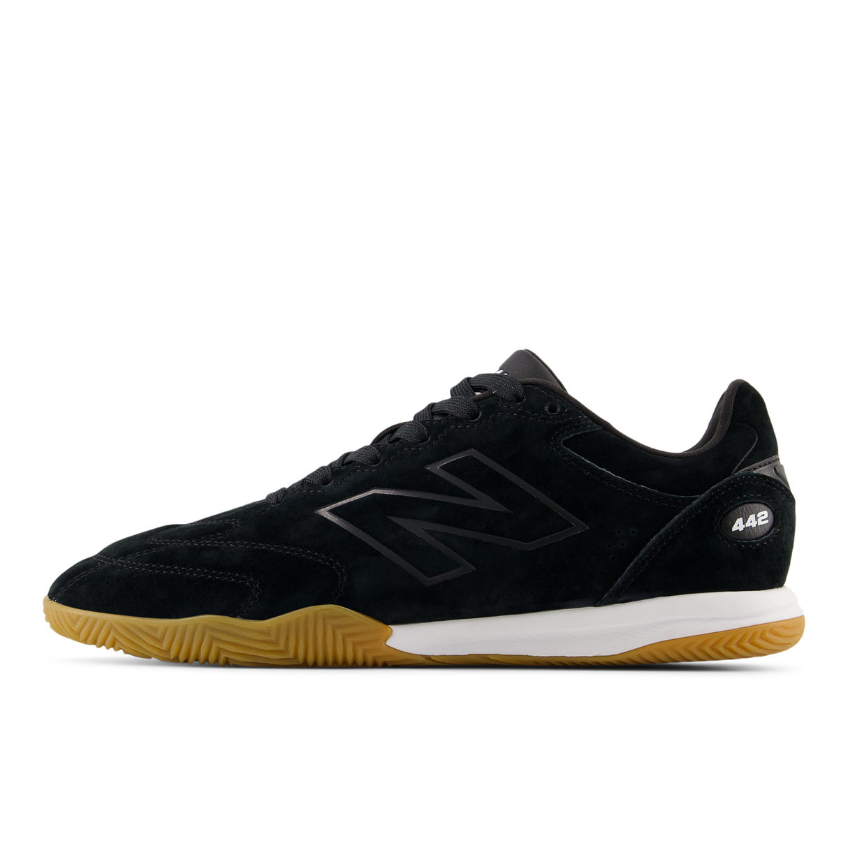 Zapatillas de fútbol New Balance 442 Elite IN LS V3 para hombre - Negro