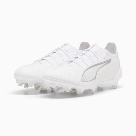 PUMA Ultra 5 Ultimate FG Botas de fútbol para terreno firme - Blanco/Blanco