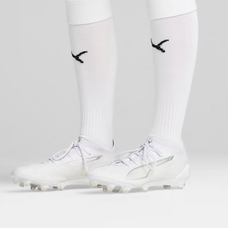 PUMA Ultra 5 Ultimate FG Botas de fútbol para terreno firme - Blanco/Blanco