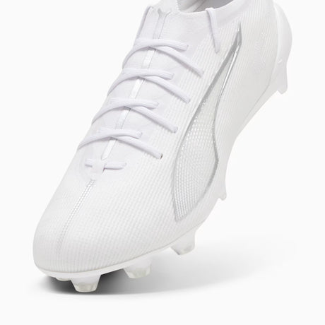 PUMA Ultra 5 Ultimate FG Botas de fútbol para terreno firme - Blanco/Blanco