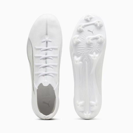 PUMA Ultra 5 Ultimate FG Botas de fútbol para terreno firme - Blanco/Blanco