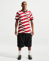 Nike USMNT Home Men's Soccer Jersey 2026 White/Red/Blue (NO STARS)