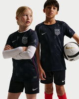 Nike USMNT Away Youth Soccer Jersey 2026 - Navy (NIO STARS)