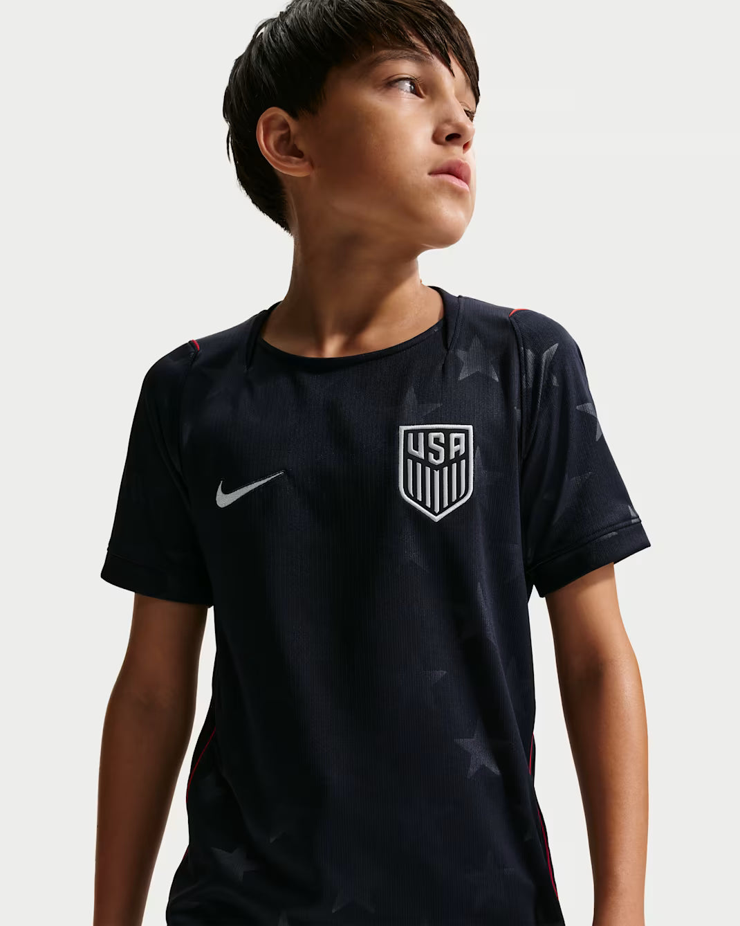 Nike USMNT Away Youth Soccer Jersey 2026 - Navy (NIO STARS)