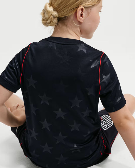 Nike USMNT Away Youth Soccer Jersey 2026 - Navy (NIO STARS)