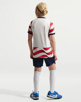Nike USMNT Home Youth Soccer Jersey 2026 - White/Red (NO STARS)