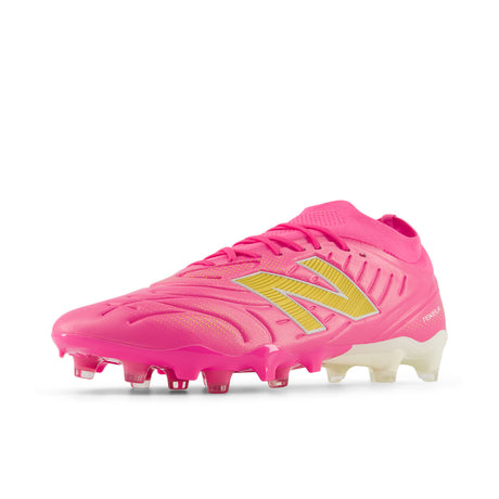 Botas de fútbol New Balance Tekela Pro Low V5 FG para hombre - Pink Heat