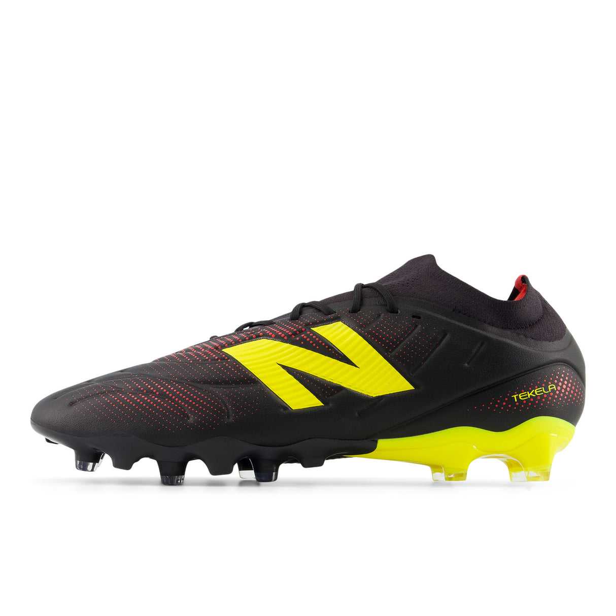 New Balance Tekela Team Low Laced V5 FG Firm Ground Men's Soccer Cleats - Black