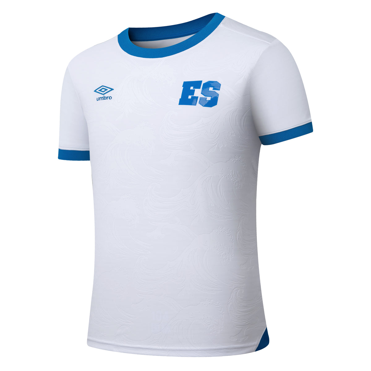 Umbro Salvador Away Men's Soccer Jersey 26 - White/Royal