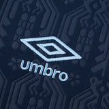 Umbro Guatemala Away Long Sleeve Men's Soccer Jersey 26 - Navy