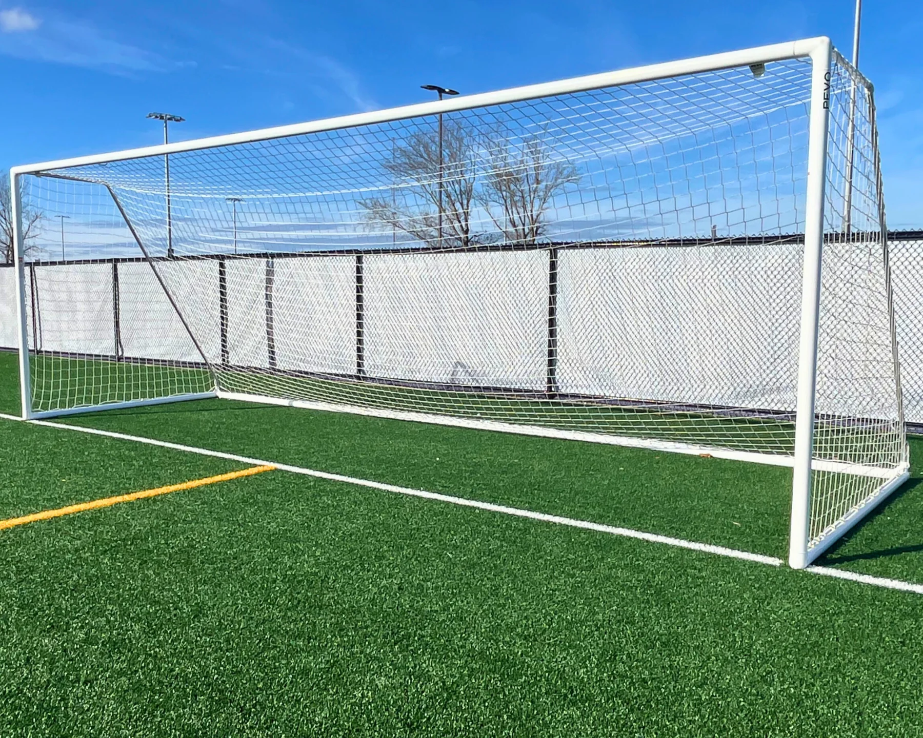 PEVO Park Series Full Size Soccer Goal - 8x24