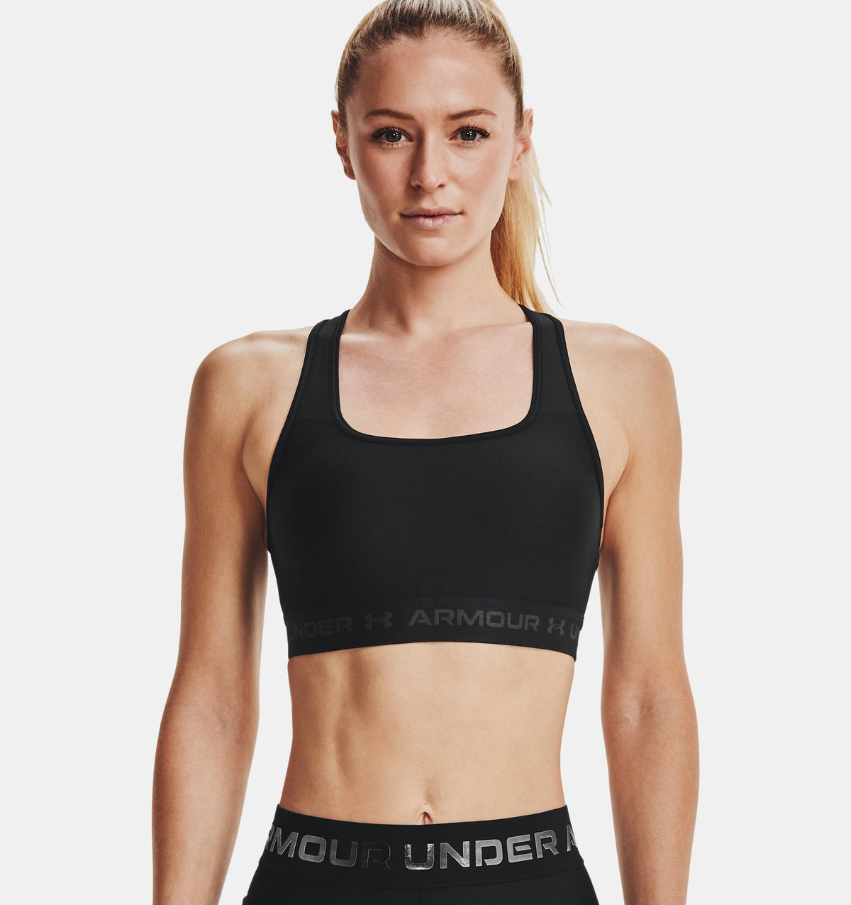 Under Armour Mid Crossback Sports Bra