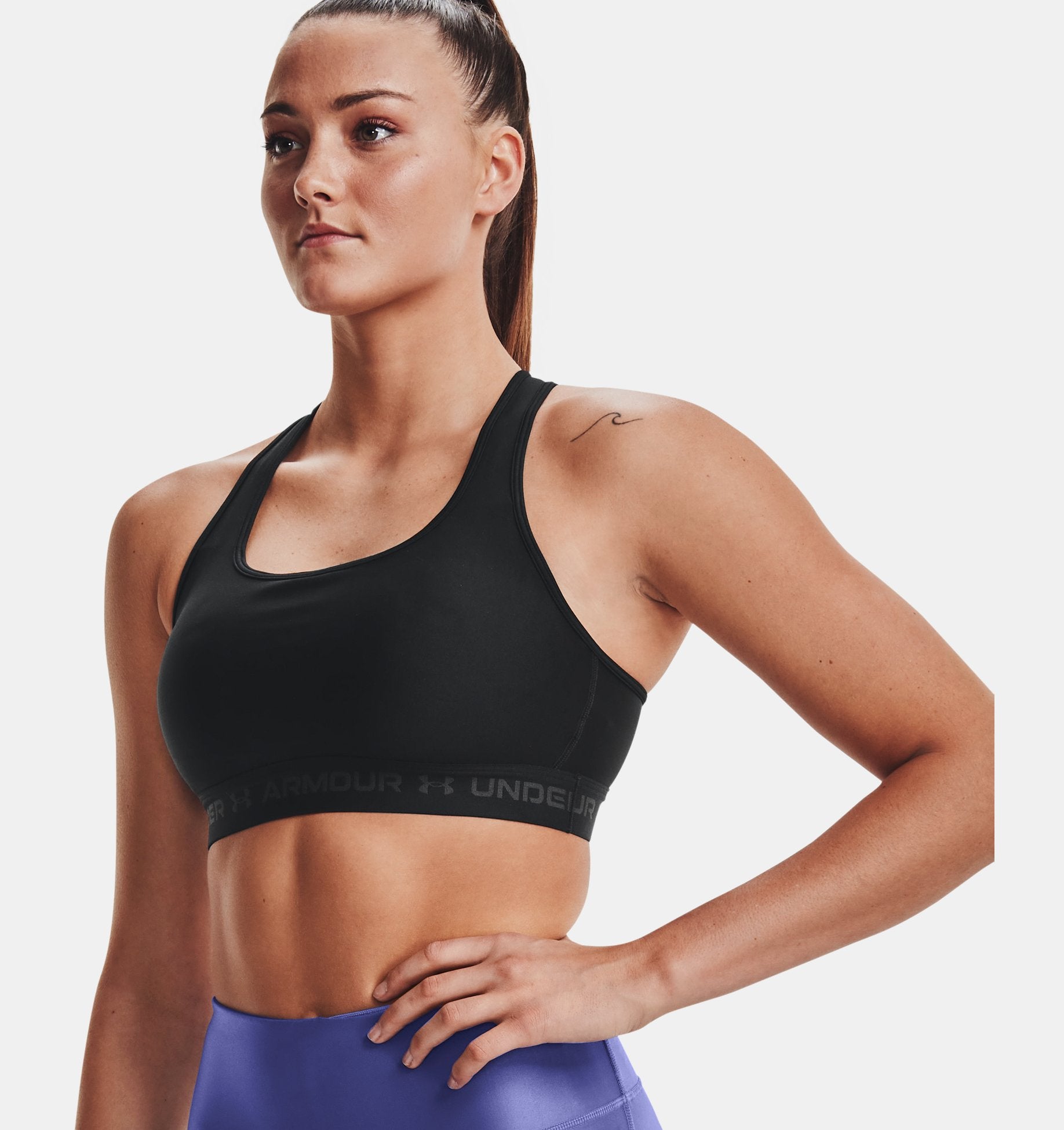 Under Armour Mid Crossback Sports Bra