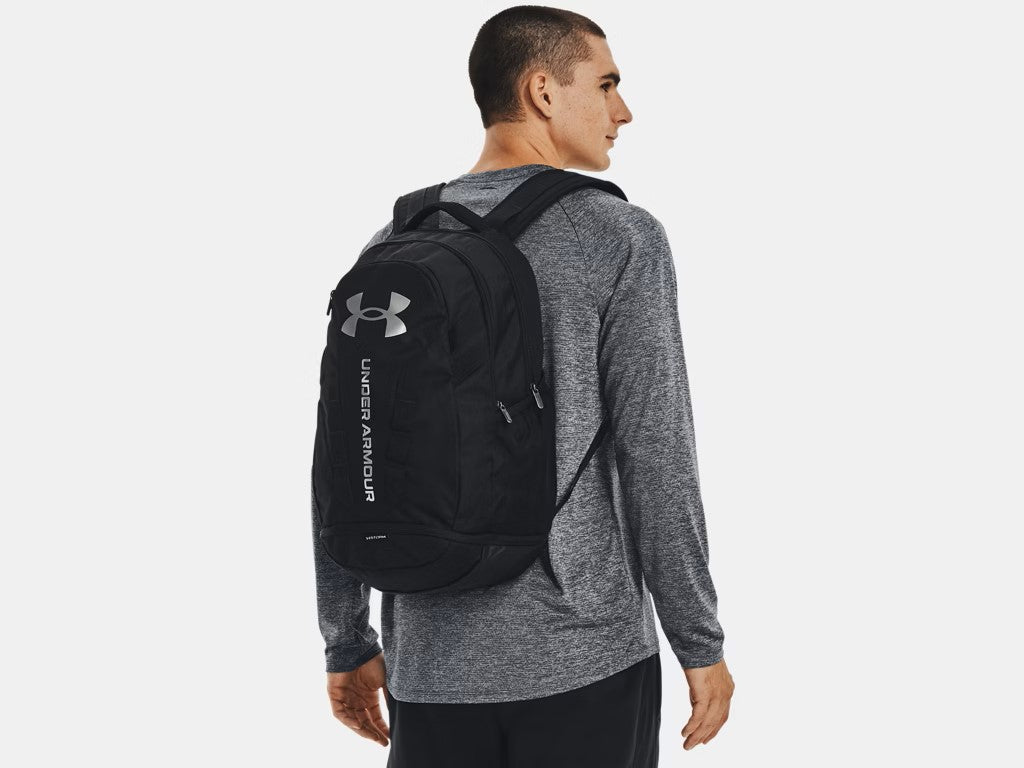 Under Armour Hustle 5.0 Backpack Gray/Bl