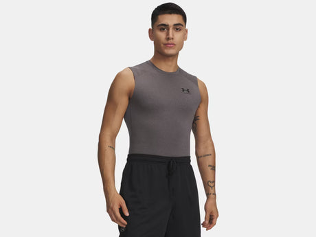 Camiseta sin mangas de compresión HeatGear® para hombre Under Armour