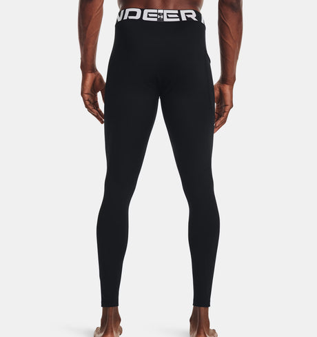 Mallas ColdGear para hombre de Under Armour - Negro