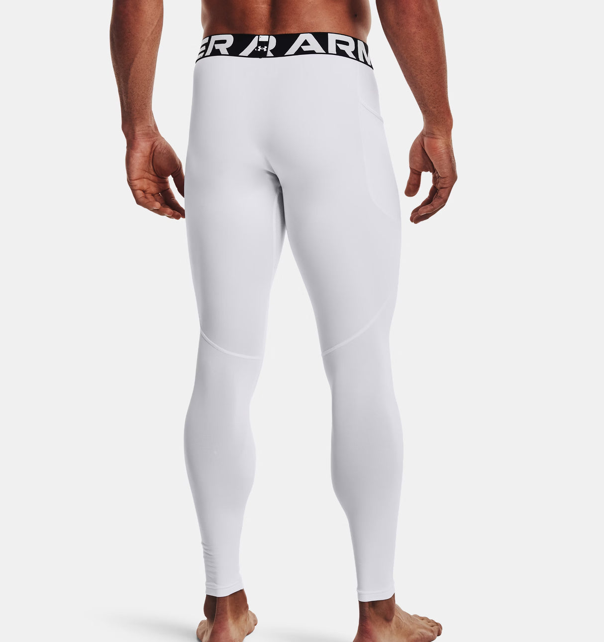 Under Armour Men's ColdGear Leggings - White