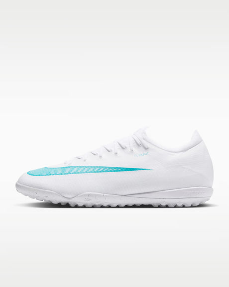 Nike Mercurial Vapor 17 Pro Turf Men's Soccer Cleats - White/Dusty Cactus