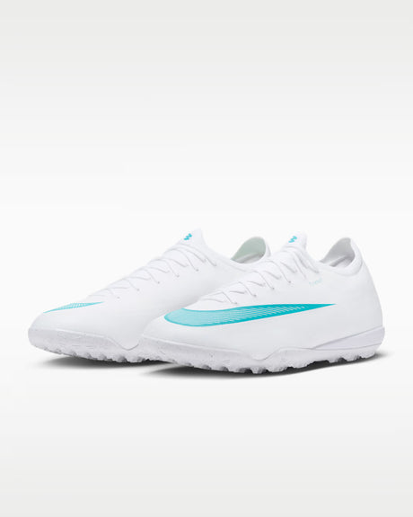Nike Mercurial Vapor 17 Pro Turf Men's Soccer Cleats - White/Dusty Cactus