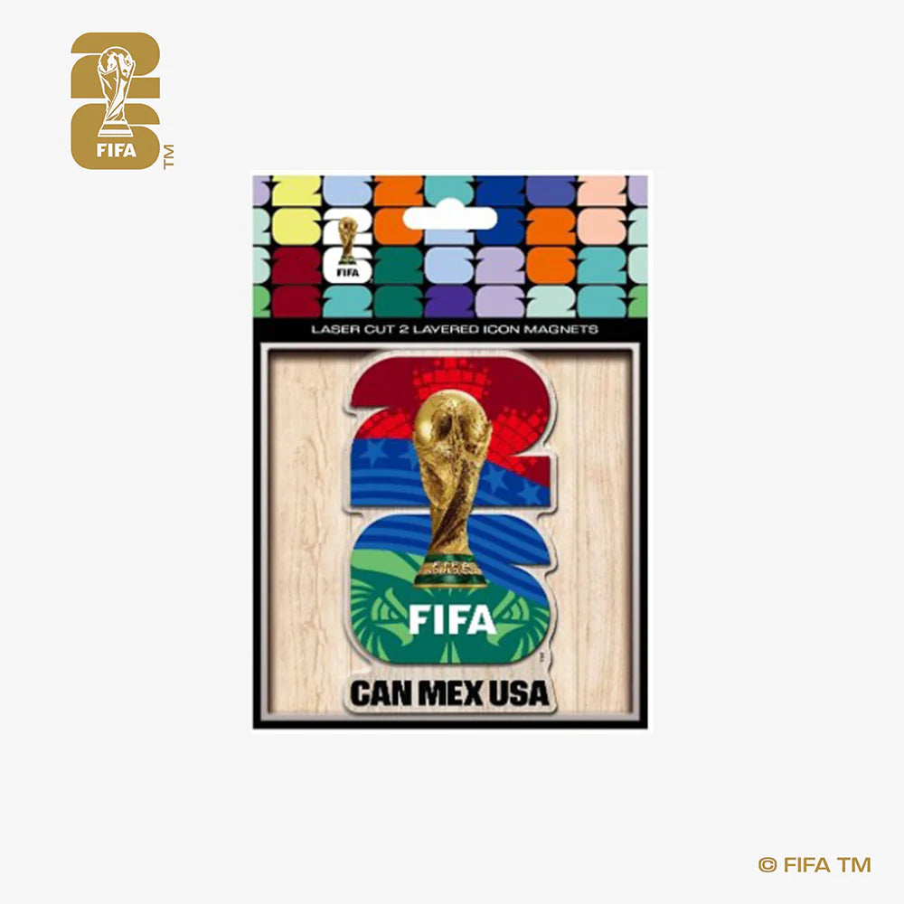 FIFA World Cup 2026 Layered Host Countries Magnet