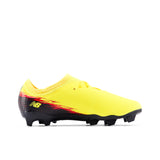 New Balance Furon Team V8 FG Firm Ground Youth Soccer Cleats - Punch Yellow
