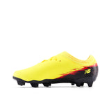 New Balance Furon Team V8 FG Firm Ground Youth Soccer Cleats - Punch Yellow