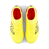 New Balance Furon Team V8 FG Firm Ground Youth Soccer Cleats - Punch Yellow