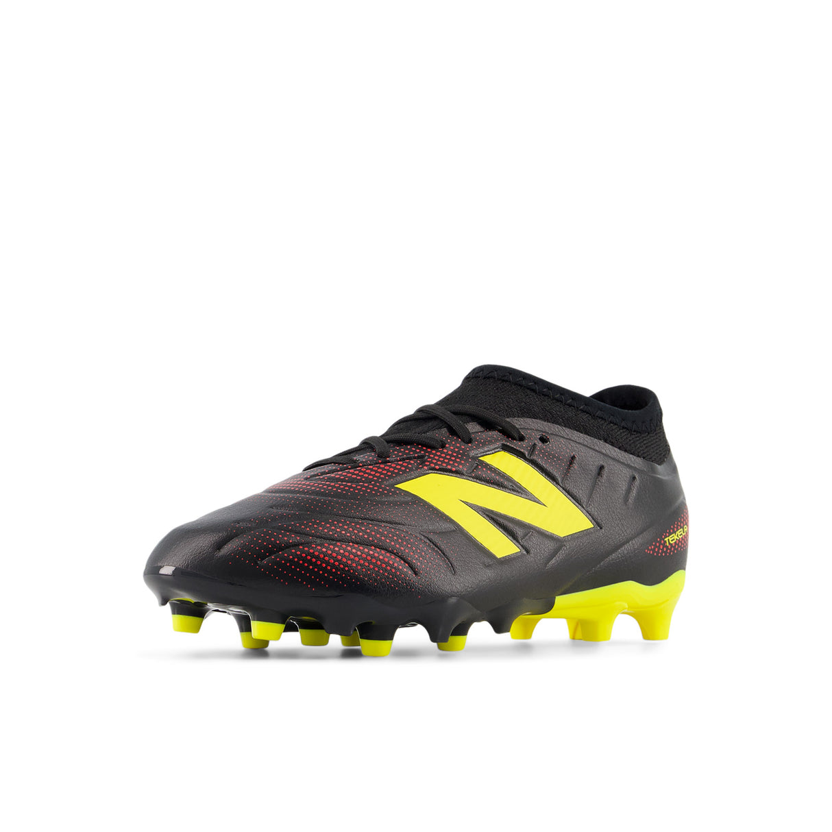 New Balance Tekela Team Low V5 FG Firm Ground Youth Soccer Cleats - Punch Yellow