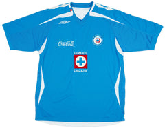 Umbro Youth Cruz Azul Home Jersey 2008/2009 Blue