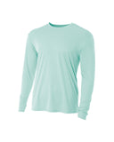 A4 Cooling Perf LS Crew - Pastel Mint - Best Buy Soccer