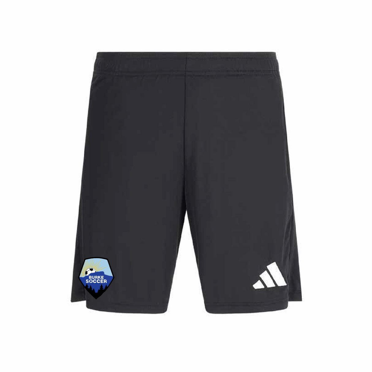 Burke Soccer adidas Entrada 26 Shorts - Black/White