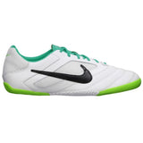 Nike 5 Elastico Pro Indoor Soccer Shoes - White/Green/Turquoise