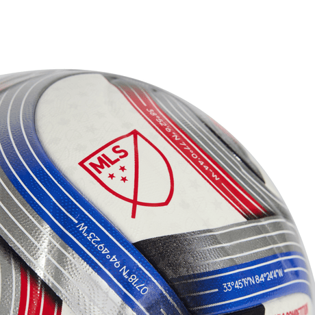 adidas 2026 Major League Soccer Competition NFHS Ball - White/Royal Blue/Red/Silver - Best Buy Soccer