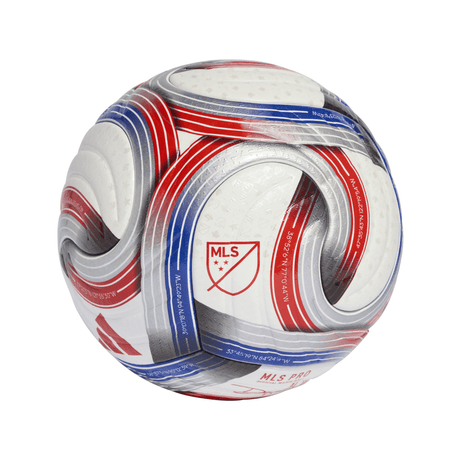 adidas 2026 Major League Soccer Pro Ball - White/Royal Blue/Red/Silver - Best Buy Soccer