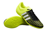 adidas ACE 15.3 IN Indoor Soccer Shoes Black/White/Yellow - Best Buy Soccer