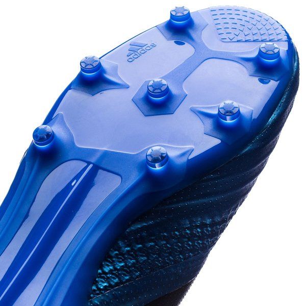 adidas ACE 17.1 FG Youth Firm Ground Soccer Cleats Black/White/Blue - Best Buy Soccer