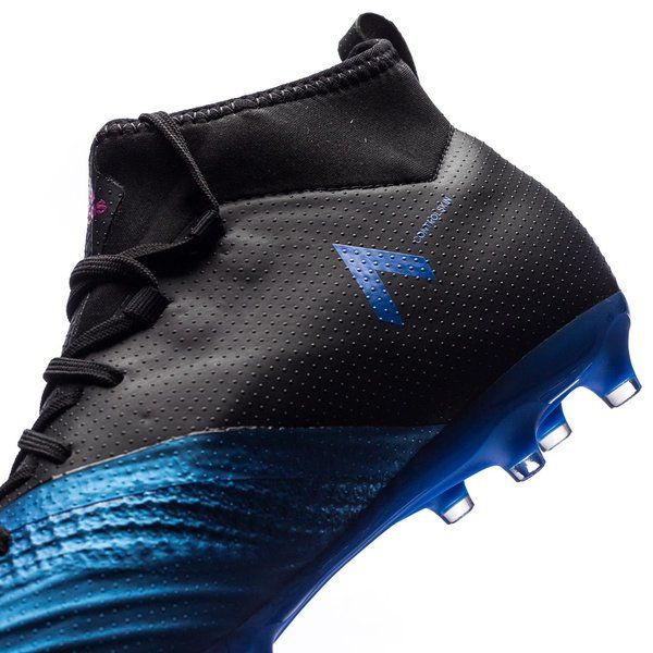 adidas ACE 17.1 FG Youth Firm Ground Soccer Cleats Black/White/Blue - Best Buy Soccer