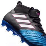adidas ACE 17.1 FG Youth Firm Ground Soccer Cleats Black/White/Blue - Best Buy Soccer