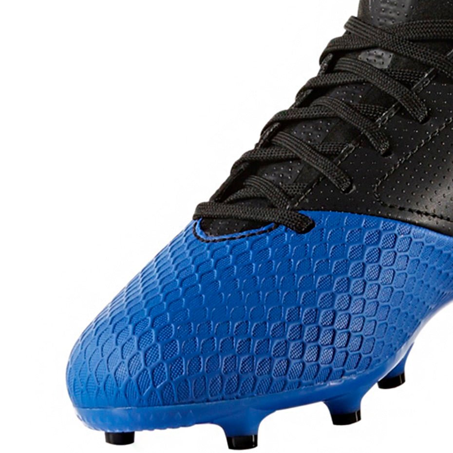 adidas ACE 17.3 FG J Youth Firm Ground Soccer Cleats Black/White/Blue - Best Buy Soccer