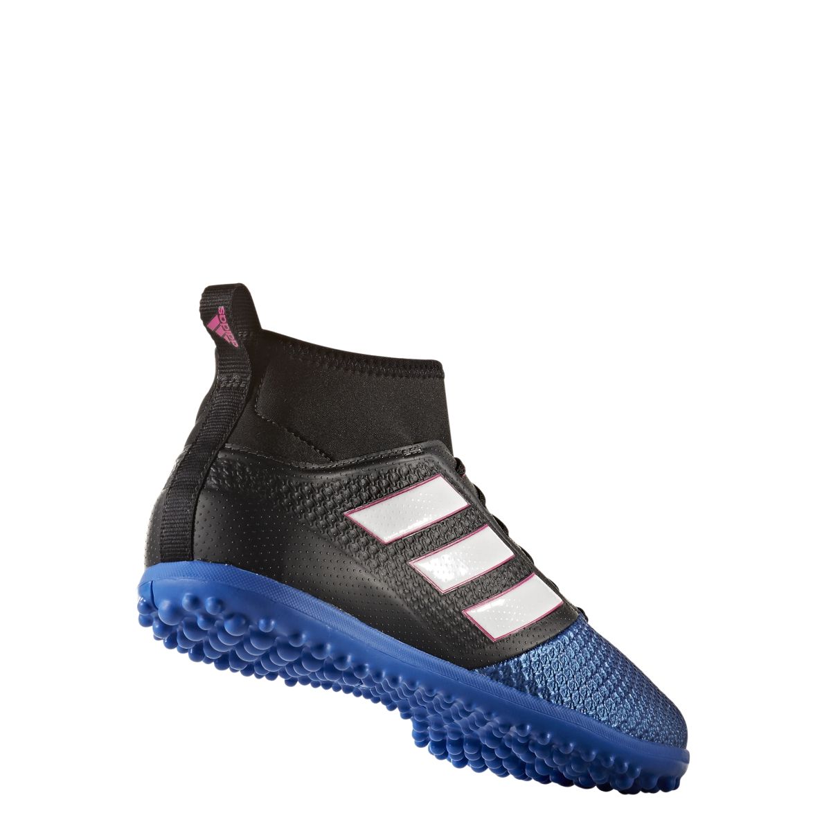 adidas ACE 17.3 Primemesh TF Turf Soccer Cleats Black/White/Blue - Best Buy Soccer