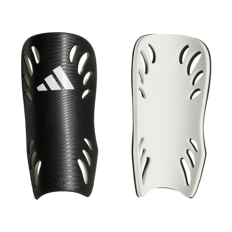 adidas adiFlex Soccer Shin Guards - Black/White - Best Buy Soccer