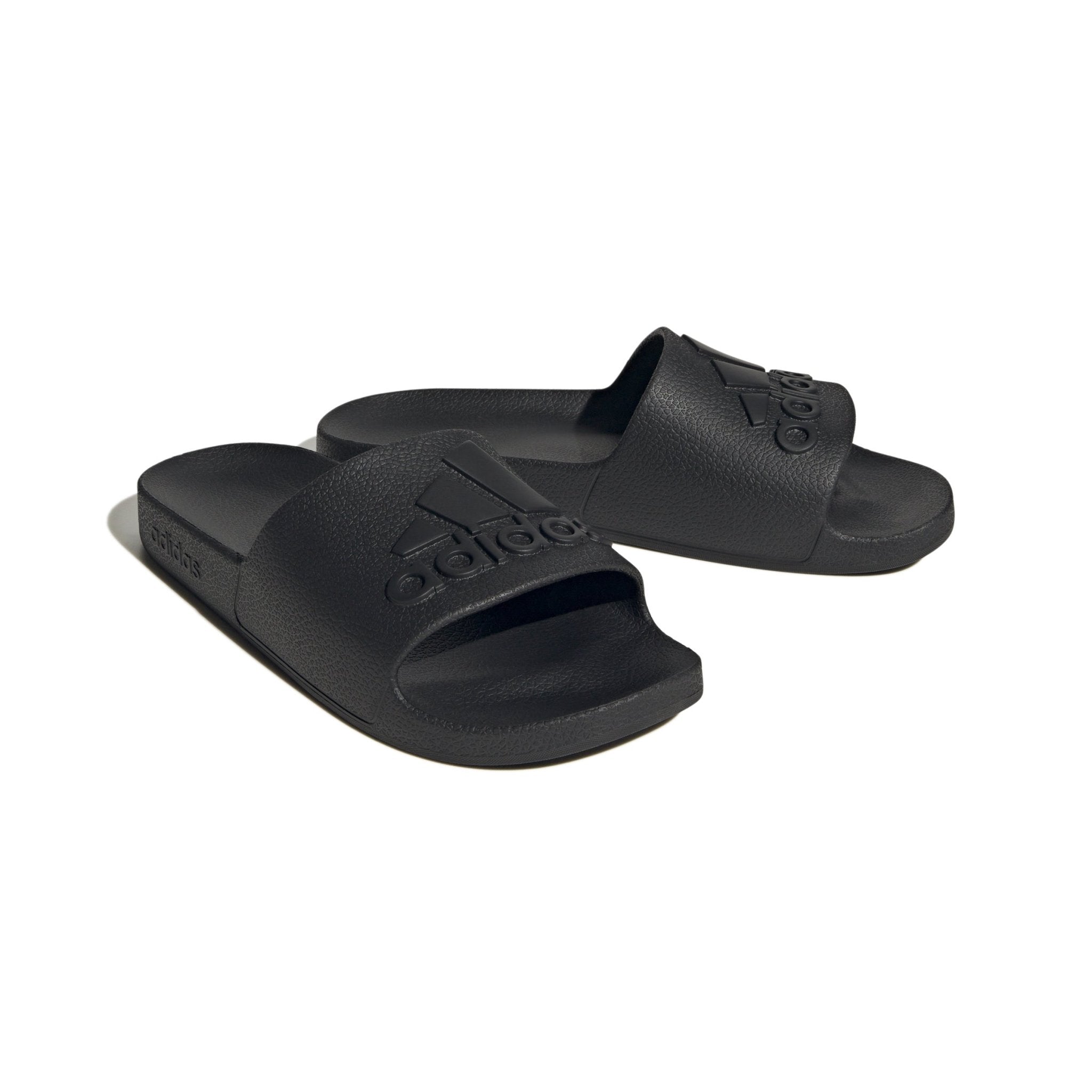 adidas Adilette Aqua Slides Black/Black – Best Buy Soccer