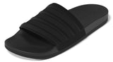 adidas Adilette Comfort Slides Black/Black - Best Buy Soccer