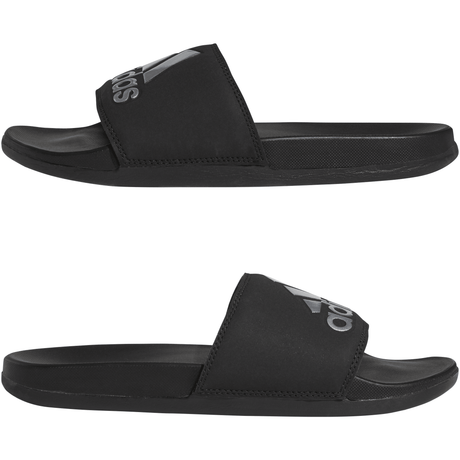 adidas Adilette Comfort Slides Black/Silve - Best Buy Soccer