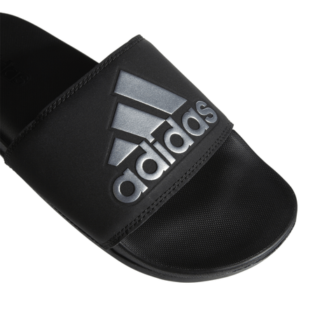 adidas Adilette Comfort Slides Black/Silve - Best Buy Soccer