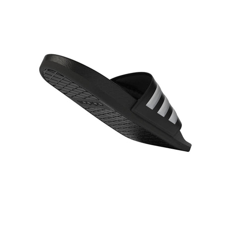 adidas Adilette Comfort Slides Black/White - Best Buy Soccer