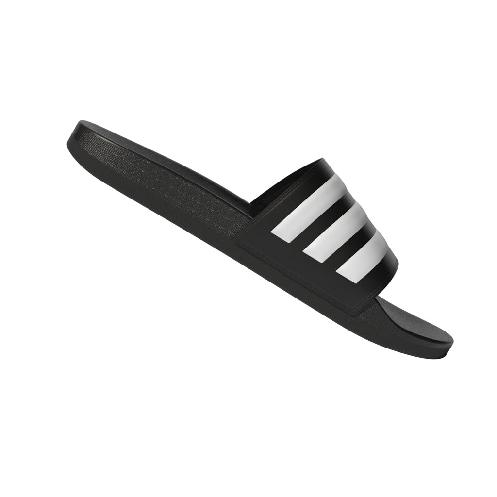 adidas Adilette Comfort Slides Black/White - Best Buy Soccer